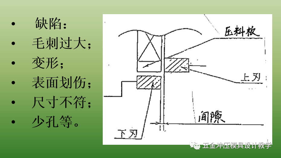 沖壓基礎(chǔ)知識和品質(zhì)缺陷要點(diǎn)總結(jié)，值得收藏學(xué)習(xí)(圖10)